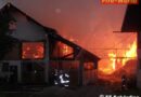 Oö: Gewitter bescherte Schärdinger Feuerwehr drei Brandeinsätze