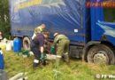 Oö: Umpumparbeiten an Lkw-Treibstofftank in Altenhof