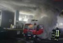 Deutschland: Brennender Lkw unter dem Essener City-Center