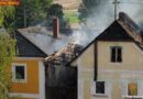Oö: Dach bei Brand in Gallneukirchen eingestürzt