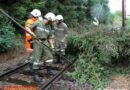 Oö: Schweres Gewitter über Haag am Hausruck