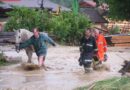 Sbg: Hochwasser nach schwerem Unwetter über Kuchl