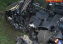 Bgld: Unfall mit Menschenrettung auf der L245 bei Pinkafeld
