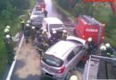 Nö: Kollision mit drei Fahrzeugen auf der B 17 bei Ternitz
