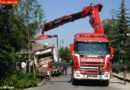 Nö: Lkw-Bergung im Tullner Stadtgebiet