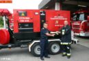 Nö: 150 kVA Stromanhänger bei der Stadtfeuerwehr Tulln stationiert
