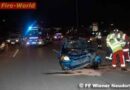 Nö: Drei Verletzte nach Verkehrsunfall auf der Südautobahn