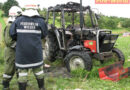 Bgld: Traktorbrand in Wiesen