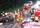 Oö: Zwei Eingeklemmte bei Frontalcrash bei Waldneukirchen