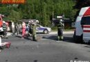 Oö: Motorrad kollidiert mit Pkw