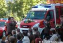 Oö: Segnung von 3 Einsatzfahrzeugen in Kirchdorf