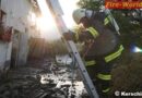 Oö: Brand eines landwirtschaftlichen Anwesens in Königswiesen