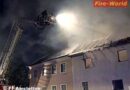 Nö: Blitzschlag löste Großbrand aus