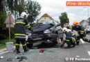 Oö: Verletzte nach Auffahrunfall auf der B1