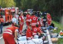 Oö: Einsatzkräfte verwandeln Stadtplatz in Actionbühne