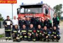 Nö: Erste Gruppe besteht die Ausbildungsprüfung Löscheinsatz