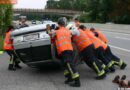Nö: Pkw- Überschlag auf der S5 in Tulln