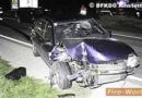 Nö: Zusammenstoß zwischen Pkw und Bagger