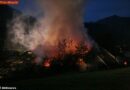 Sbg: Großbrand im Sägewerk „Klappacher“ – Alarmstufe 4 in Grödig