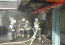 Oö: Brand des Gleisunterführungsgebäudes am Bahnhof Hörsching