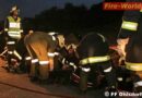 Oö: Technische Einsatzübung in Hochbau