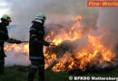 Bgld: Strohballenbrand in Sigless