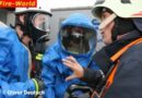 Oö: Feuerwehrübung – Chemieunfall in Wels