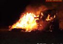 Nö: Brand von Strohballen in Wiener Neustadt
