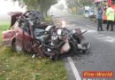 D: Pkw bohrte sich bei Zusamenstoß bei Bad Bodenteich unter Lkw
