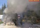 Ktn: Lkw-Vollbrand am Gailberg
