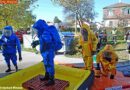 Nö: 4 Feuerwehren des Bezirkes übten einen Schadstoffunfall