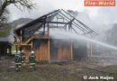 Oö: Pferdestall in Molln in Vollbrand