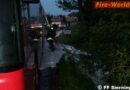 Oö: Brand eines Schulbusses in Sierning