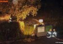 Oö: Brand einer Azetylengasflasche in einer Garage
