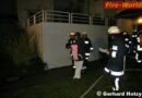 Nö: Feuer in Straßhof -> 14 Bewohner evakuiert