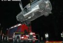 Nö: Kraneinsatz bei Pkw-Bergung auf A2 bei Wiener Neudorf