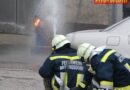 Oö: Brand nach Explosion eines Schweißgerätes in Ansfelden