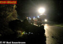 Bgld: Verkehrsunfall mit eingeklemmter Person in Bad Sauerbrunn