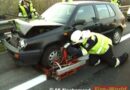 Nö: Pkw gegen Leitscheine -> Kfz-Bergung auff A4 bei Fischamend