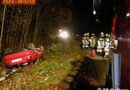 Oö: Nächtliche Fahrzeugbergung in Oberland