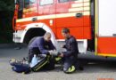 D: First Responder -> Feuerwehr versorgte Notfallpatientin