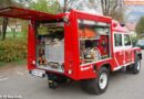 Oö: Kleinschlauchfahrzeug mit Allrad auf Landrover in Bad Ischl