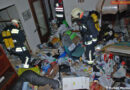Nö: Zimmerbrand in einer Messi-Wohnung in Mödling