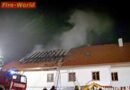 Oö: Brand in einer Hackschnitzelanlage fordert 8 Feuerwehren