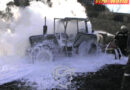 Stmk: Traktobrand in Oberbuch