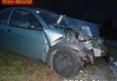 Nö: Pkw fährt auf einen Traktor mit Anhänger auf