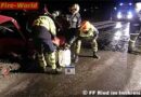 Oö: Lkw-Bergung und Menschenrettung an einem Tag