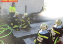 Oö: Feuerwehr Rohrbach bei Hotfiretraining -> inkl. Video