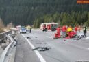 Stmk: Unfall auf der A9 -> Lenker aus Pkw geschleudert und durch Luft gewirbelt
