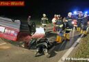 Nö: Fahrzeuglenker nach Überschlag schwer verletzt